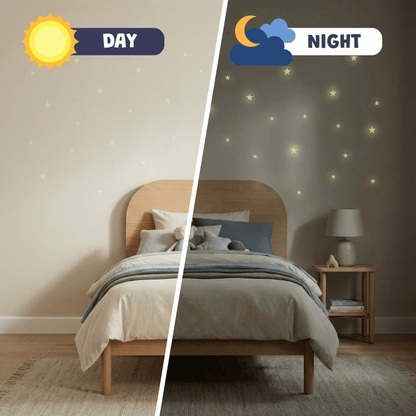 300+ Glow-in-the-Dark Stars for Kids' Rooms